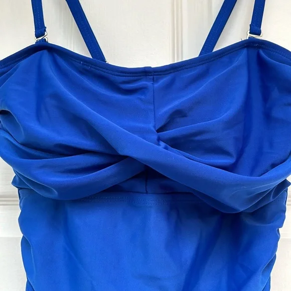 Smismivo Tummy Control Ruched One Piece Swimwear-Size M NWT - Picture 3 of 11